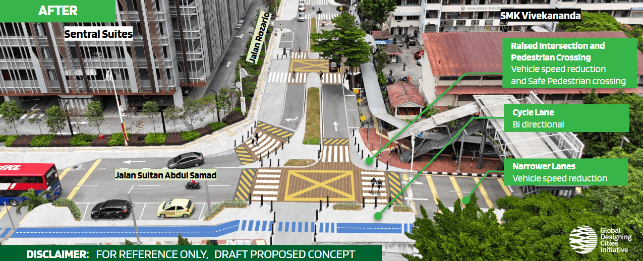 Safe School Zone Project at SMK Vivekananda, Brickfields, Kuala Lumpur